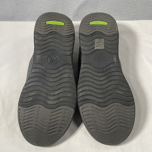 Kizik Lima Handsfree Gray Knit Lace Up Shoes Sneakers Mens 11 / Womans 12.5 - Picture 8 of 8